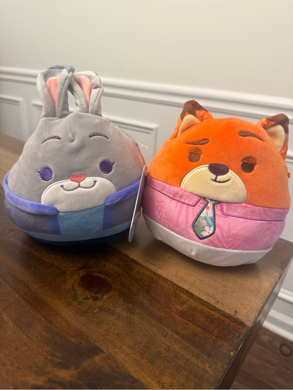 Squishmallows Disney Zootopia 2 Judy Hopps Nick Wilde 6 Inch Plush Set New